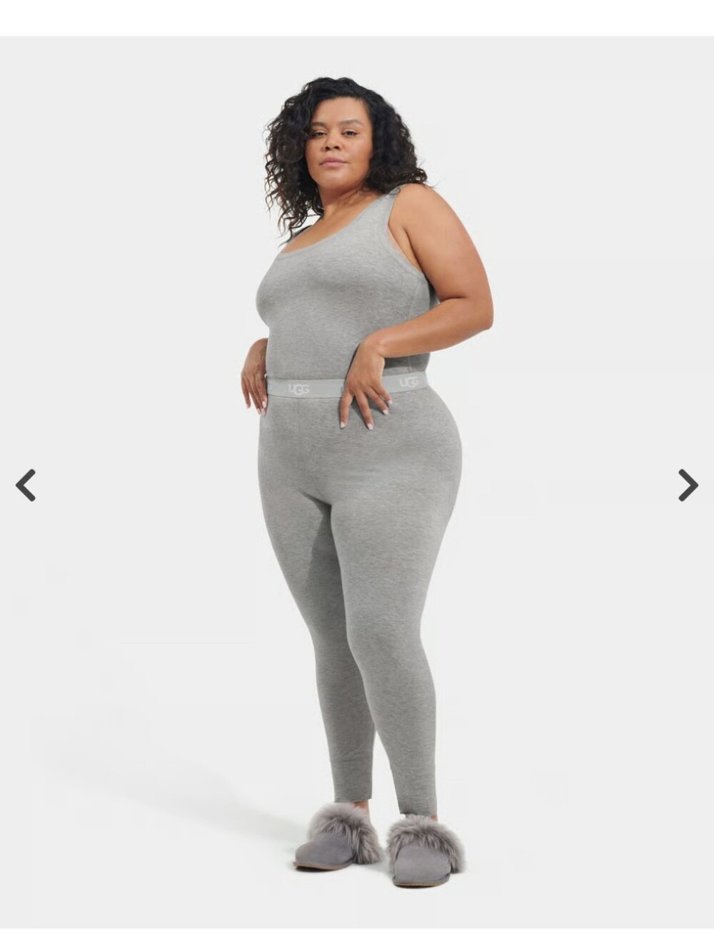 Ugg Women's Heather Gray Plus Size 3X Paloma Legging - Picture 4 of 5